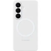 Samsung Galaxy S26 Silicone Magnet -suojakuori, valkoinen