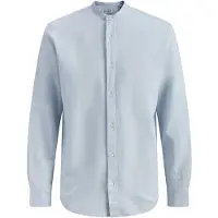 Jack & Jones Breeze Band Linen Blend Pitkähihainen Kauluspaita