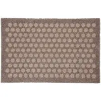 Tica Copenhagen Floormat Polyamide, 60X40 Cm, Dot Design - Beige - 60X40X0.7CM