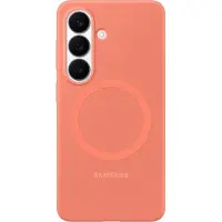 Samsung Galaxy S26 Silicone Magnet Kotelo EF-ES942COEGWW - korallipunainen