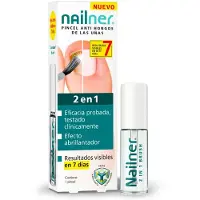 Nailner 2-in-1 harja - - Antifungaalinen hoito - Tuloksia 7 päivässä - Kiinnostuneiden kynsien parantaminen