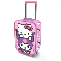 KARACTERMANIA Sanrio Hello Kitty Playful Soft 3d Matkalaukku
