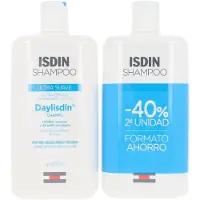 Isdin DAYLISDIN shampoopakkaus käyttöön usein duo 2 x 400 ml
