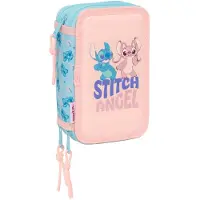 Disney Stitch Täytetty Kolmilokeroinen Penaali 37 Osaa, Ohana