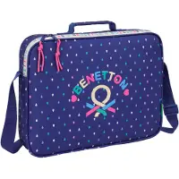 Safta Benetton 38x28x6 Cm Läppärilaukku