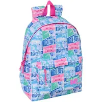 Barbie Laptop Reppu 14.1", Sininen/Vaaleanpunainen