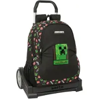 Safta Minecraft 22.5l 32x44x16 Cm Rullalaukku