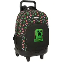Safta Minecraft 33l 33x45x22 Cm Rullalaukku