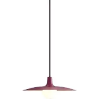 QAZQA Retro riippuvalaisin violetti kiskojärjestelmään 1-vaihe - Slimline Panzi