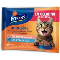 Affinity Brekkies 24x85g Daily Delice lohi & tonnikala Brekkies kissan märkäruoka