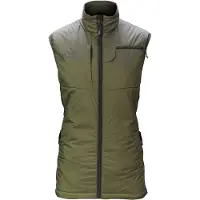 Heat Experience Women's Heated Hunt Vest Olive Green XL
