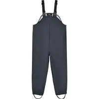 Color Kids Kids' Rain PU Pants Bib Ebony Sadehousut 116