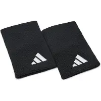 Adidas Tennis Wristband Large - Black - ONE SIZE