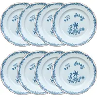Rörstrand Ostindia lautanen Ø27 cm 8-pakkaus – Sininen