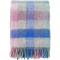 Klippan Yllefabrik Gotland villapeitto 130 x 200 cm Monivärinen pastelli