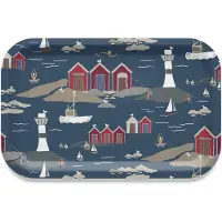 Arvidssons textil Kust tarjotin 20 x 27 cm Sininen