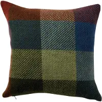 Klippan Yllefabrik Gotland tyynynpäällinen, 45 x 45 cm Monivärinen-vihreä