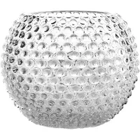 Anna Von Lipa Hobnail Globe maljakko 24 cm Crystal