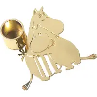 Adlibris Moomin Love kynttelikkö Kulta