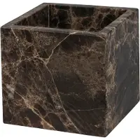 Mette Ditmer Marble kuutio 8,5x8,5 cm Brown