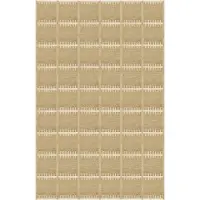 Layered Lilly villamatto Mustard, 180 x 270 cm