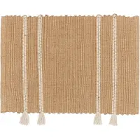 Broste Copenhagen Ezra ovimatto 50x70 cm Natural-off white