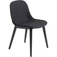 Muuto Fiber Side Chair tuoli Remix 183-black