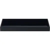 Mojoo Lux lakattu koristetarjotin 38x19x3,5 cm Black