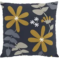 Arvidssons textil Under solen -tyynynpäällinen 47x47 cm Tummanharmaa
