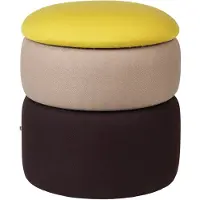 Broste Copenhagen Pond rahi 42 cm Yellow-beige-dark grape