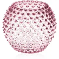 Anna Von Lipa Hobnail Globe maljakko 18 cm Rosa