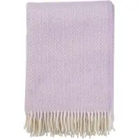 Klippan Yllefabrik Preppy huopa Lilac