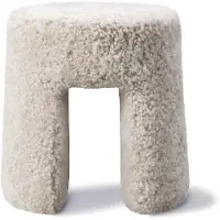 Fredericia Furniture Sequoia istuinrahi Lampaannahka moonlight