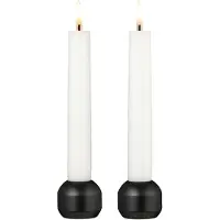 Lind DNA Silhouette kynttilänjalka 34 2-pakkaus Black