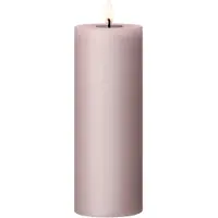 Ester & Erik LED-pöytäkynttilä 52 Soft Rose, 20 cm