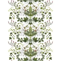 Arvidssons textil Lövsång vahaliina Vihreä