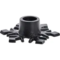 Lene Bjerre Caville kynttilänjalka lumihiutale 9,5 cm black