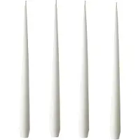 Fyrklövern -kynttilä, 4-pakkaus matta pure white, 32 cm