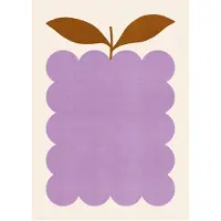 Paper Collective Lilac Berry -juliste 30 x 40 cm