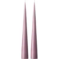 Ester & Erik -kartiokynttilä 37 cm, 2-pakkaus matta Muted mauve 42