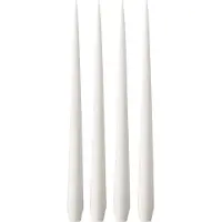Ester & Erik -kynttilä, 4-pakkaus matta White ash 21, 32 cm