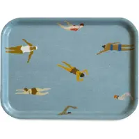 Fine Little Day Swimmers tarjotin 20x27 cm Sininen