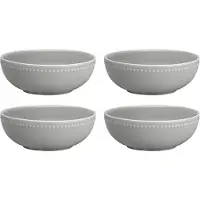 Scandi Living Dots aamiaiskulho 60 cl 4-pakkaus Harmaa