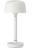 Scandi Living Halo kannettava pöytävalaisin 25,5 cm White
