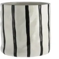 Scandi Living Thrive ruukku Ø20 cm Valkoinen-musta