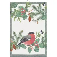 Ekelund Linneväveri Domherre keittiöpyyhe 40x60 cm Multi