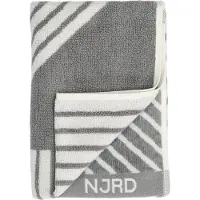 NJRD Stripes pyyhe 50x70 cm Harmaa