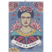 Ekelund Linneväveri Frida Kahlo -keittiöpyyhe 35 x 50 cm Vida