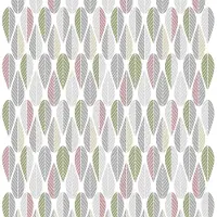 Arvidssons textil Blader vahakangas pastelli