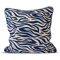 By On Anima tyyny M 50x50 cm Zebra-sininen